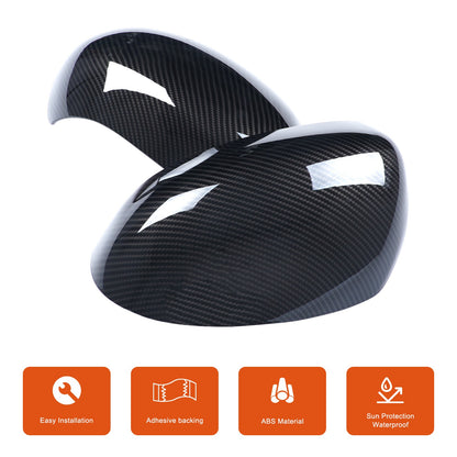 Carbon Fiber ABS Full Wrap Exterior Side Mirror Cover For Nissan Juke2010-2014 7