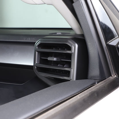 Matte Black Center & Side Air vent Frame Trim Cover For Toyota Tundra 2022-2026 8
