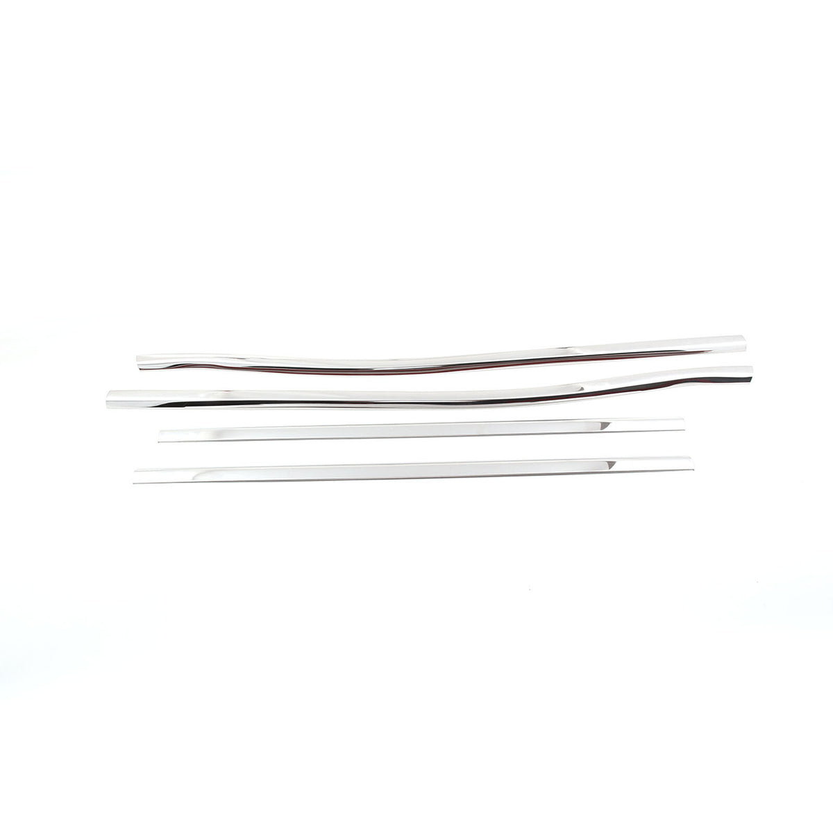 Stainless Steel Chrome Window Sill Trim Strip For Nissan Titan 2016-2024 10
