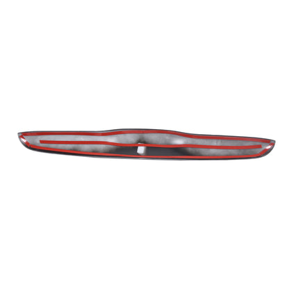 Glossy Black ABS Tailgate Trunk Handle Cover Trim For FIAT 500 2011-23 8