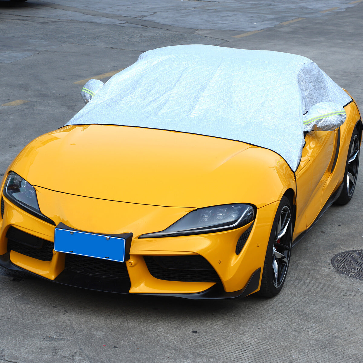 Car Windshield Snow Cover Front Winter Guard Protector For Toyota Supra 19-24 US 6