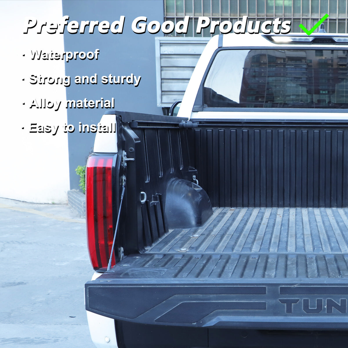 Rear Bumper Mounting Cargo Carrier Box Support Bracket For Toyota Tundra 22-26 13