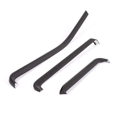 Real Dry Carbon Fiber Full Interior Center Set Trim Kit For Corvette C8 20-25 US - Styles 1-5 16