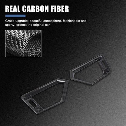 Real Carbon Fiber Side Air Vent Outlet Trim For BMW 3 Series G20 G21 20-22 11