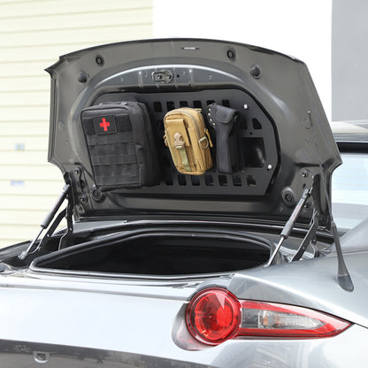 Tailgate Storage Panel Molle Panel Steel Cargo Shelf For Mazda MX-5 Miata 16-25 21
