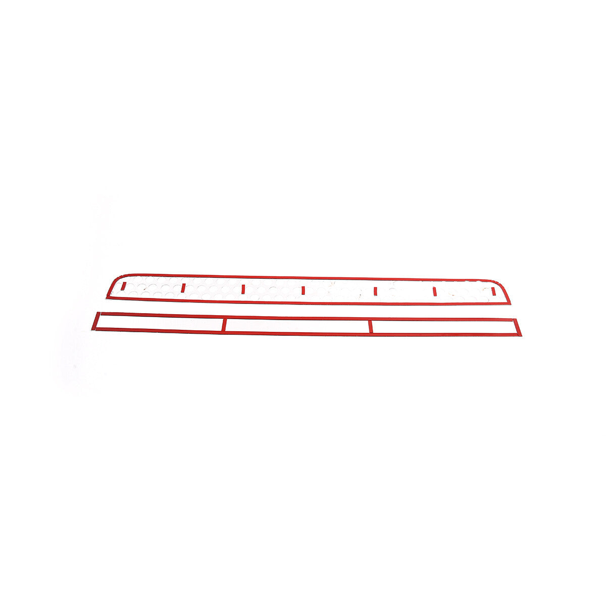 Steel Front Bumper Air Intakes Duct Vent Bezel Cover trim For Hummer H3 05-09 US 9