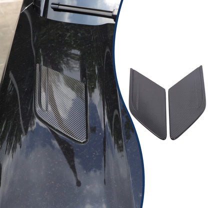 Real Carbon Fiber Hood Side Trim Cover Set for LR Range Rover Sport L461 2023+ 4