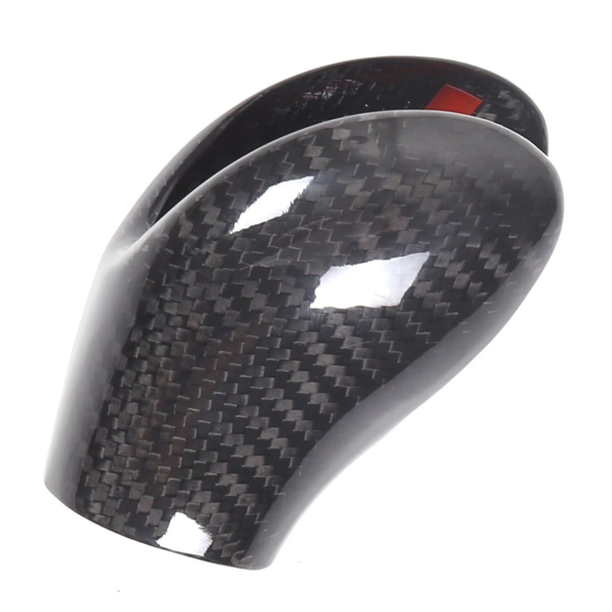 Real Carbon Fiber Console Gear Shift Knob Head Cover Trim For Corvette C6 05-13 15