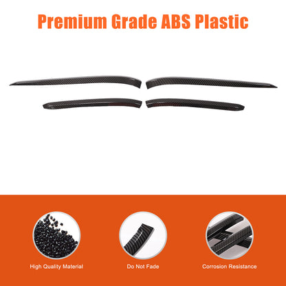 ABS Carbon Fiber Rear Bumper Corner Trim Cover For Cadillac Escalade 2021+ US 22