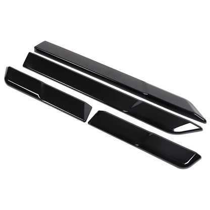 Glossy black Body Side Door Moulding Cover Trim For Toyota Land Cruiser LC250 24 4