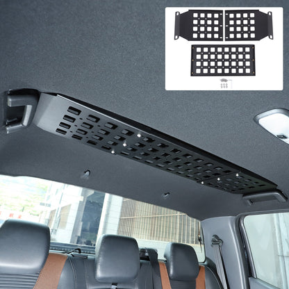 Alloy Rear Roof Hanging Storage Rack Molle Panel For Ford Ranger T6 2015-2021 20