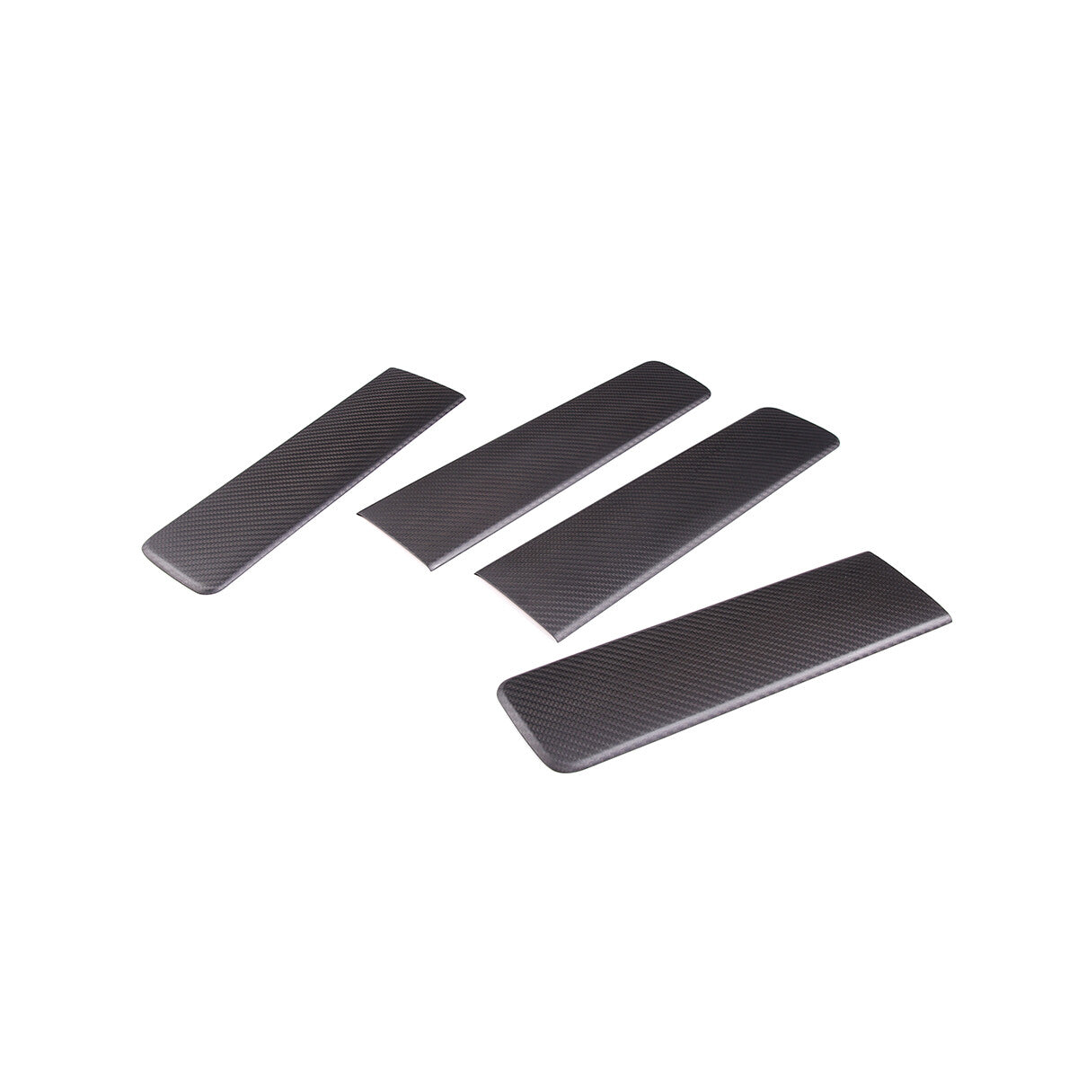Matte Black Inner Door Panel Strip Trim Cover For Benz G-Class W463 2019-20 9