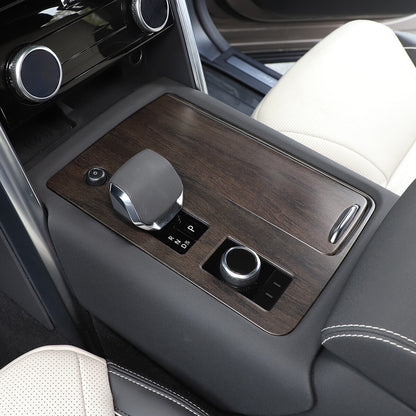 Oak Grain Center Console Gear Shift Panel Trim For Land Rover Discovery 5 21-24 7