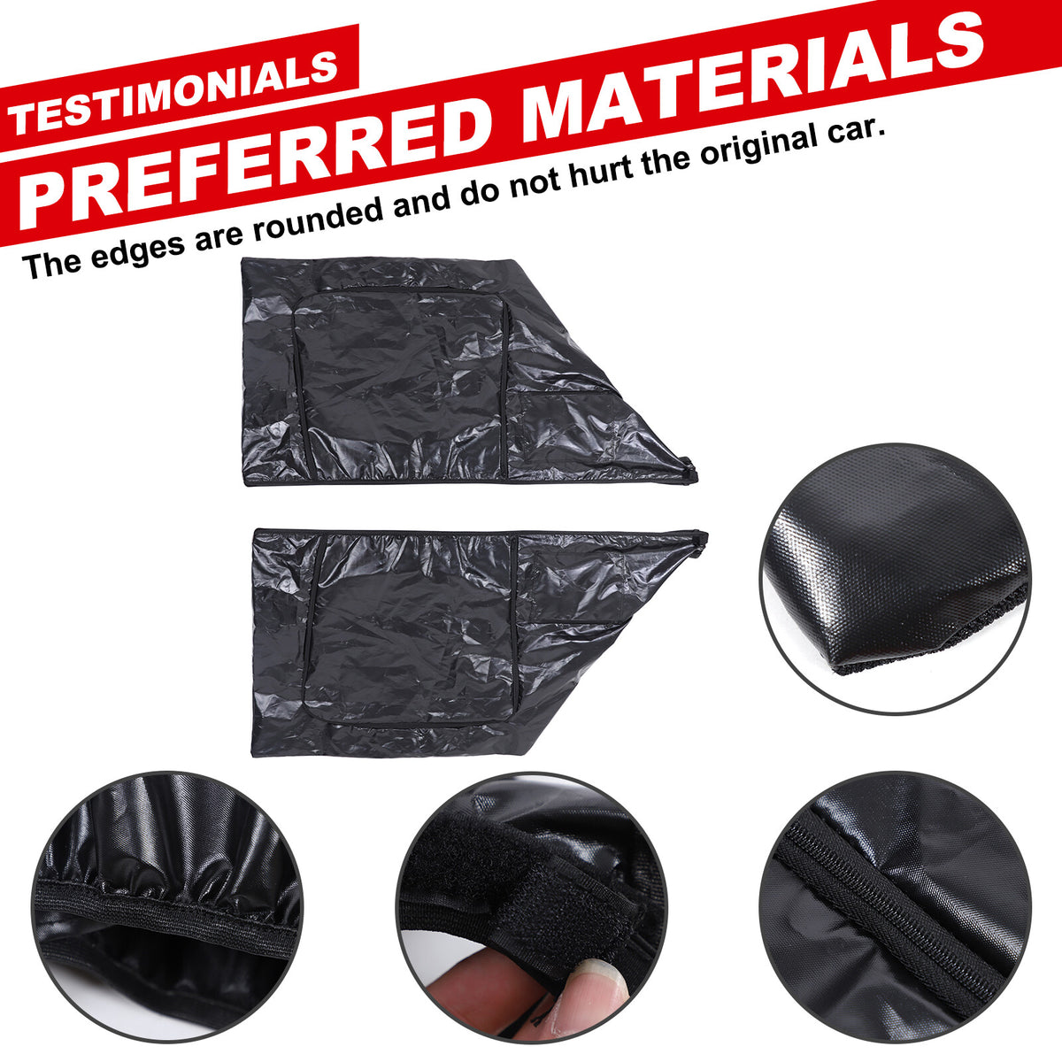 Car Window Sun Shade Cover UV Protection For Land Rover Defender L663 2020-24 16