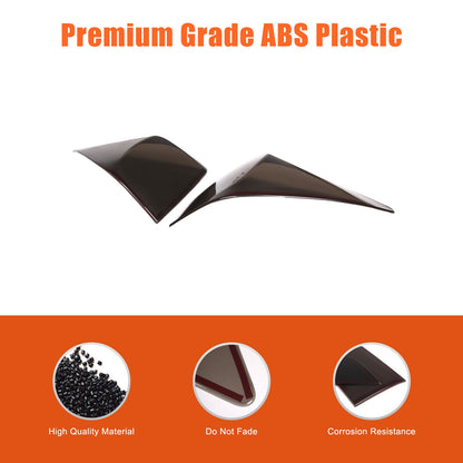 Transparent Gray ABS Tail Light Tint Cover Trim For Honda Passport 2019-2023 11