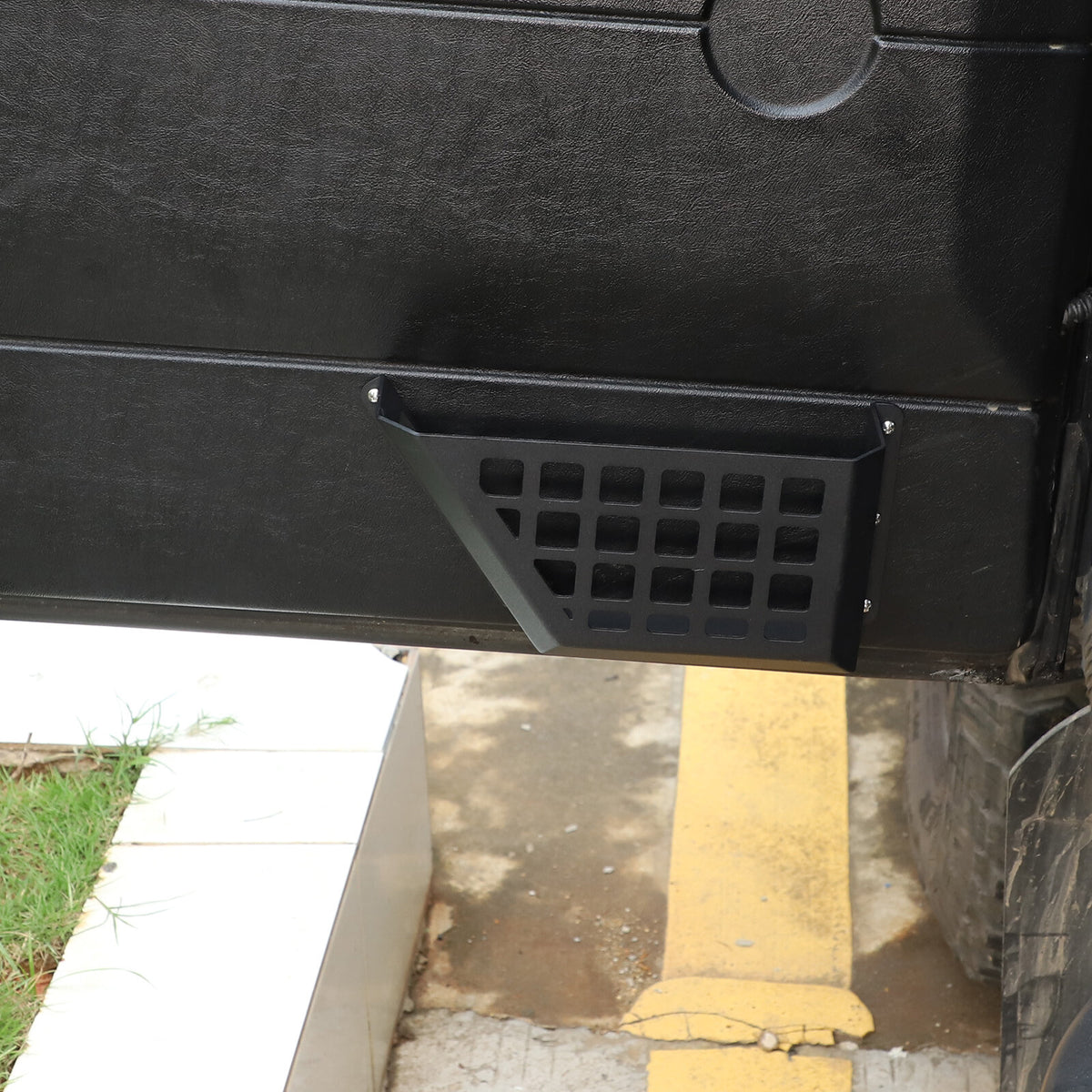 Rear Side Door storage basket Box Tray Molle Panel For Land Rover Defender 04-19 5