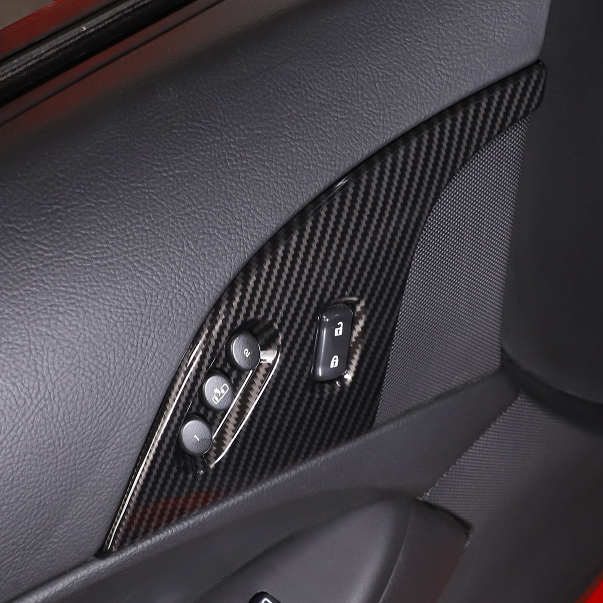 ABS Carbon Fiber Interior Exterior Cover Trim Kit For Corvette C6 2005-2013 53