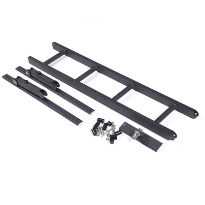 Black Alloy Truck Step Stair Tailgate Foot Ladder for TOYOTA TUNDRA 2007-2021 17