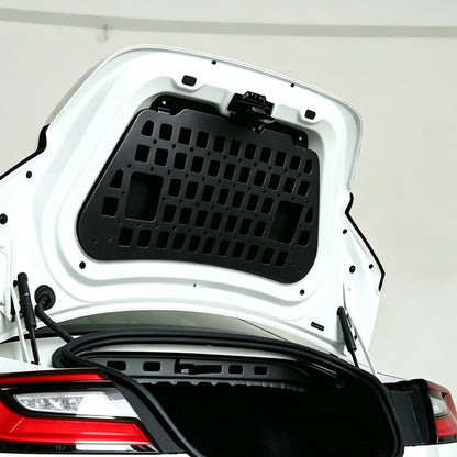 Aluminum Trunk Lid Hanging Bag Rack Molle Panel For Toyota Subaru BRZ 2022+ 23