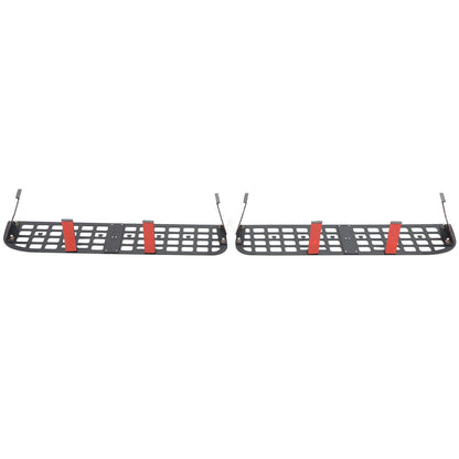 Carbon Steel Aluminum Rear Side Window Molle Panel For Hummer H3 2005-09 17