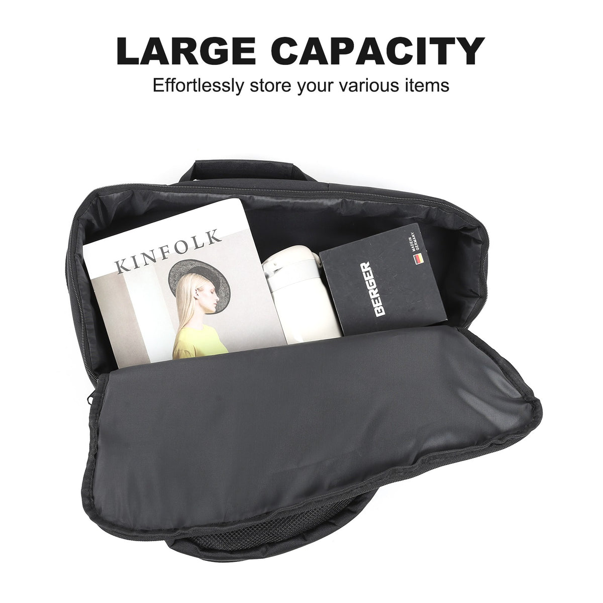 Rear Trunk Cargo Side Window Organizer Storage Pouch For Lexus LX 2022+ 15