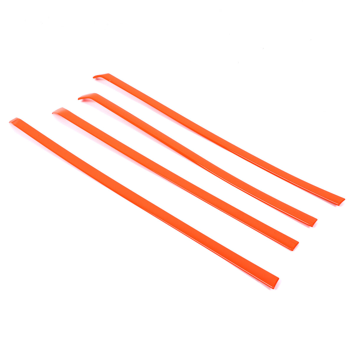 Orange ABS Interior Inner Door Panel Trim Strip For Toyota Tacoma 2024+ 10