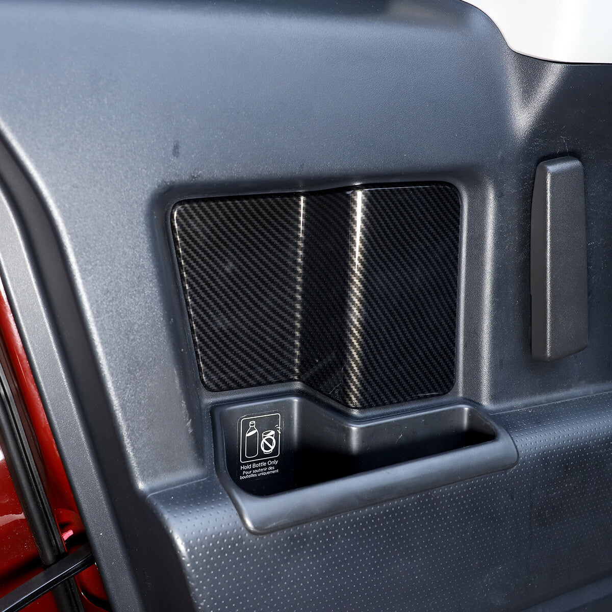ABS Carbon Fiber Door panel strip cover trim For Toyota FJ Cruiser 2007-2021 US 6