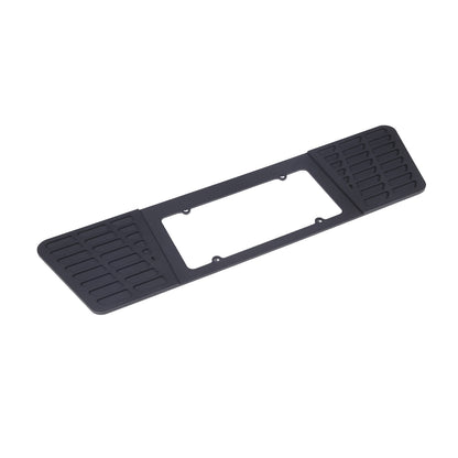 Black Alloy Rear License Plate Filler Panel Fit For Corvette C7 2014-2019 14