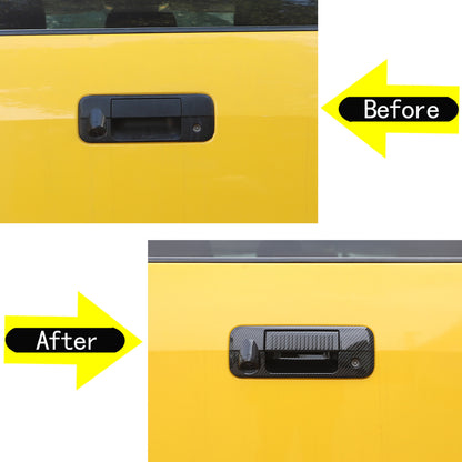 7pcs Carbon Fiber ABS Center Console Cover Trim Frame For Toyota Tundra 2007-13 3