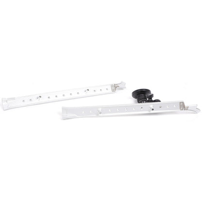 Silver A-Pillar Mount Bracket Holder For Land Rover Defender L316 2004-2018 7