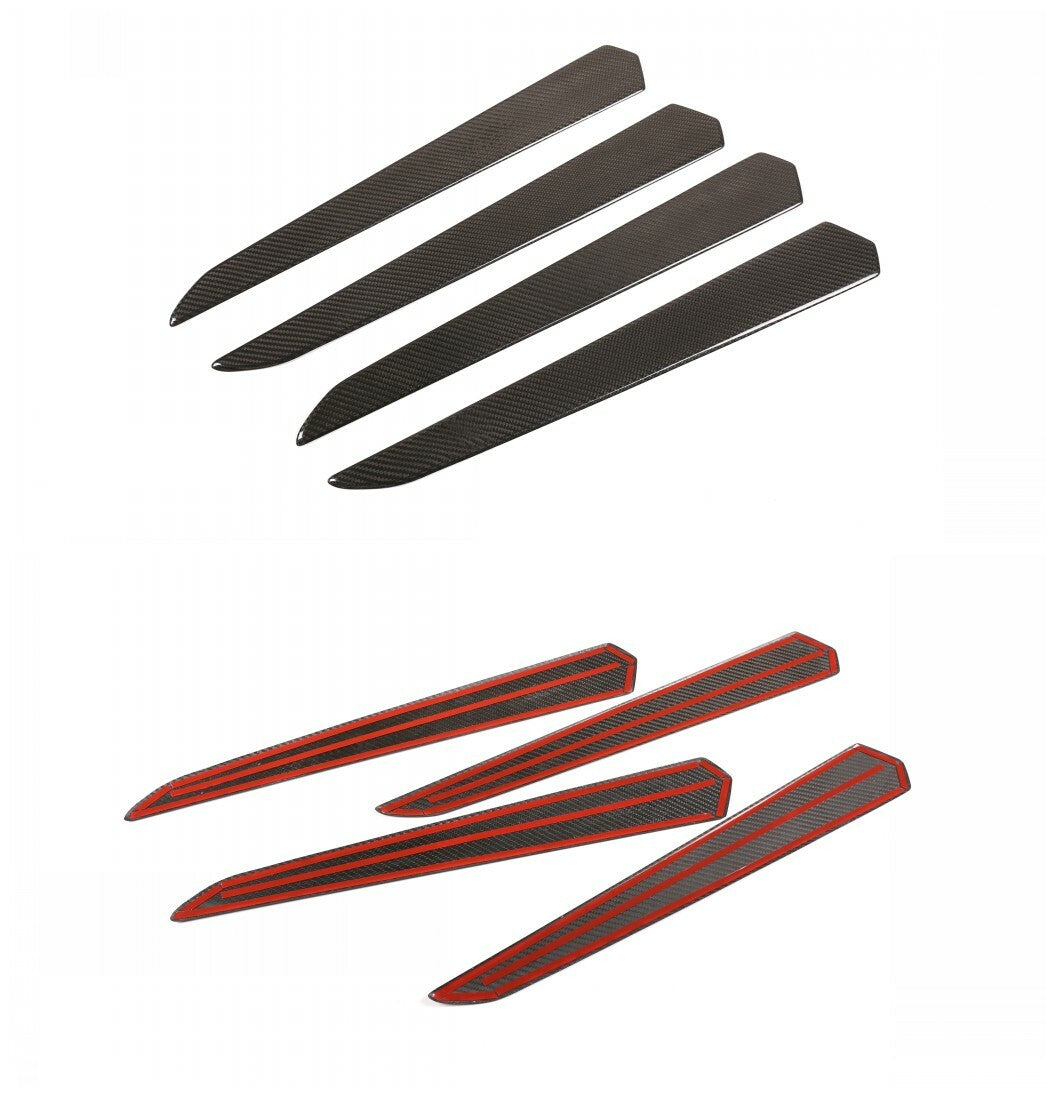 Real Carbon Fiber Interior Door Panel Cover Trim For Lamborghini URUS 18-23 US 4