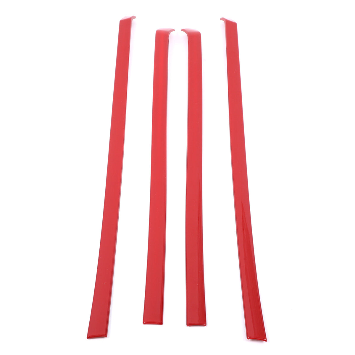 Sports Red ABS Interior Door Panel Trim Cover For Toyota Tacoma 2024+ US 14