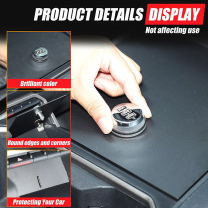 Aluminum Center Console Storage Slot Lock Box Tray For Toyota Tundra/Sequoia 22+ 9