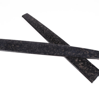Forged Real Carbon Fiber Dashboard Panel Cover Trim For Tesla Model Y 3 2016-22 9