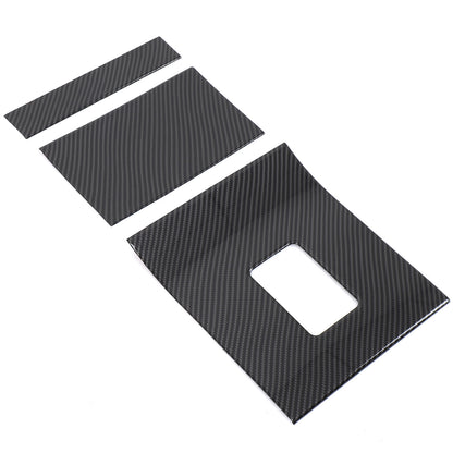 Carbon Gear Shift Panel Trim for LR Range Rover Velar L560/Evoque L551 24+ US 12
