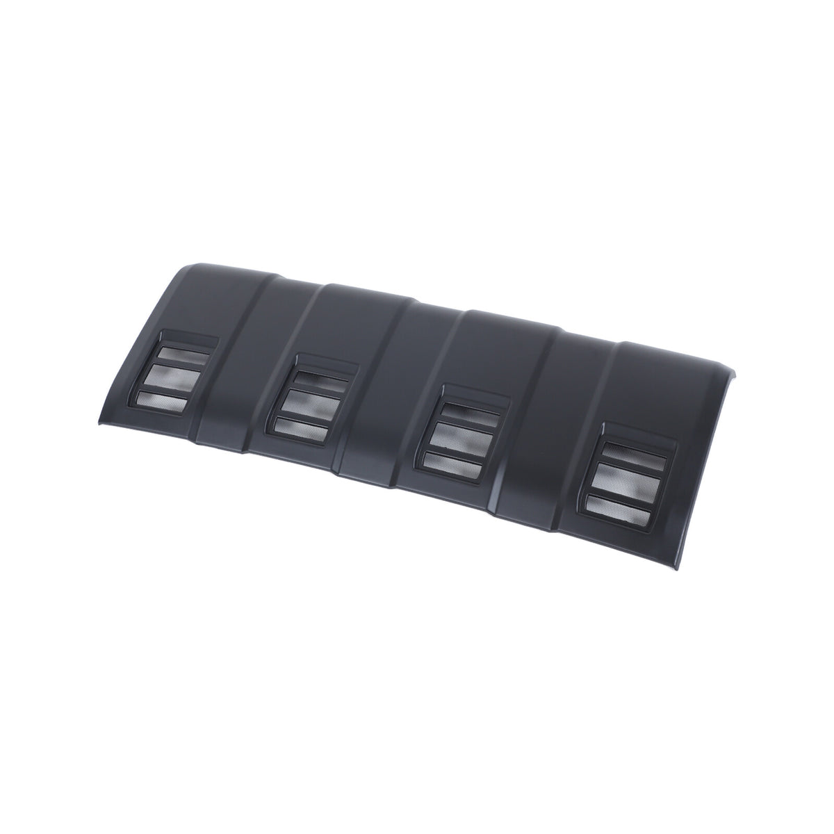 Matte Black Front Bumper Guard Plate Trim For Land Cruiser LC250 2024-2025 19