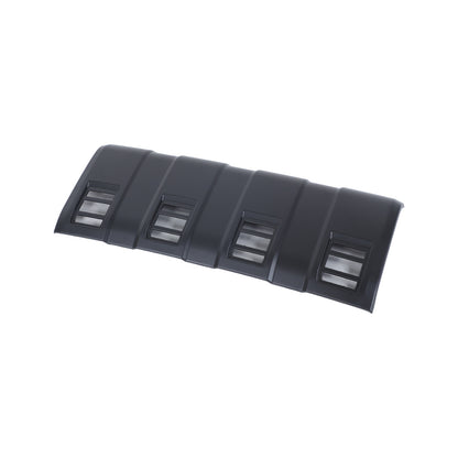 Matte Black Front Bumper Guard Plate Trim For Land Cruiser LC250 2024-2025 19