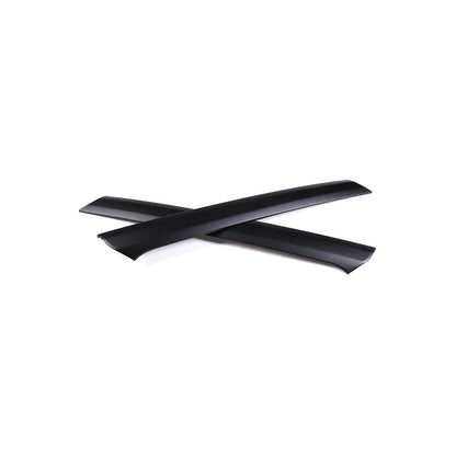 Matte Black A B Pillar Post Trim Set for Land Rover Discovery LR3 LR4 2010-16 4