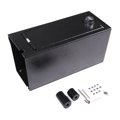 For Toyota Tundra 2014-21 Center Console Small Safe GUN Storage Lock Box W/ TRAY 13