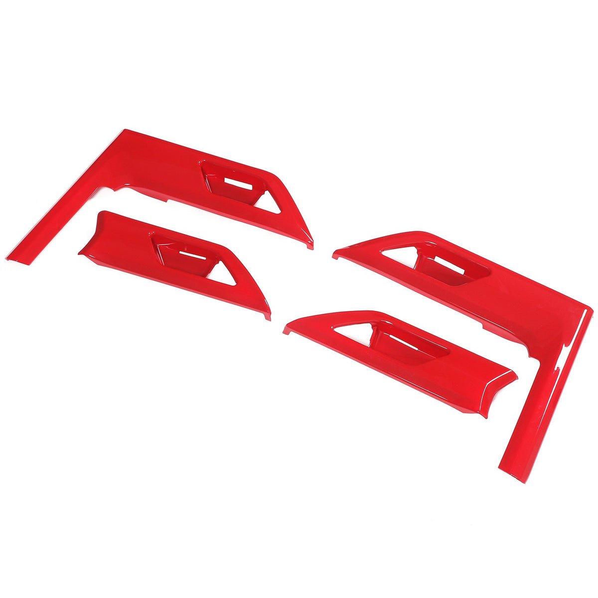Sport Red ABS Inner Interior Door Bowl Trim Cover For Lexus GX 2024+ US 3
