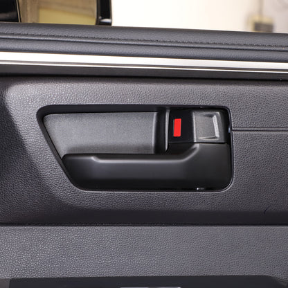 Matte Black ABS Interior Decoration Cover Trim Kit For Toyota Tundra 2022-26 US - Variants 6-10 6
