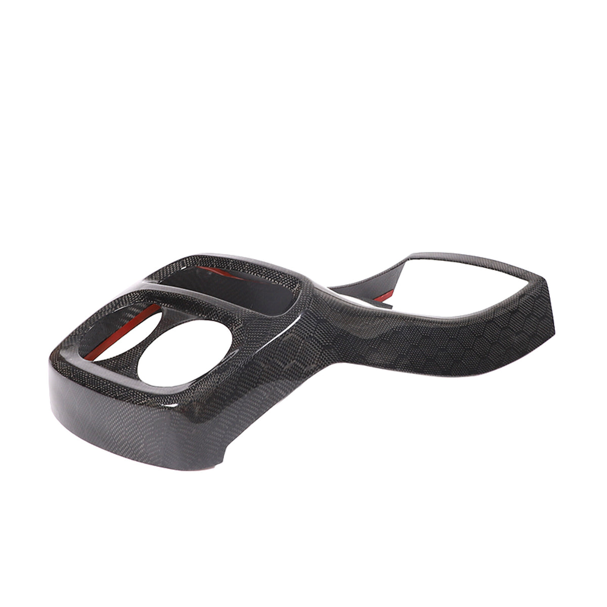 Honeycomb Carbon Fiber Rear Air Vent Outlet Trim For Benz G-Class W463 21-23 4