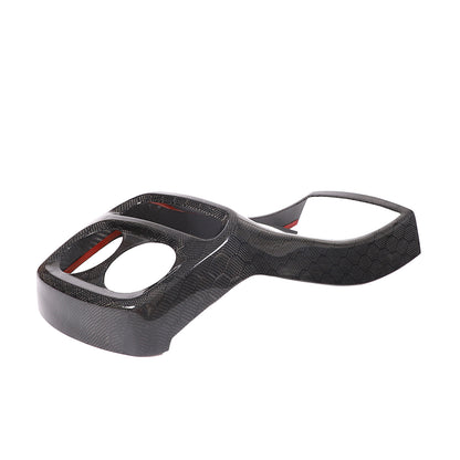 Honeycomb Carbon Fiber Rear Air Vent Outlet Trim For Benz G-Class W463 21-23 4