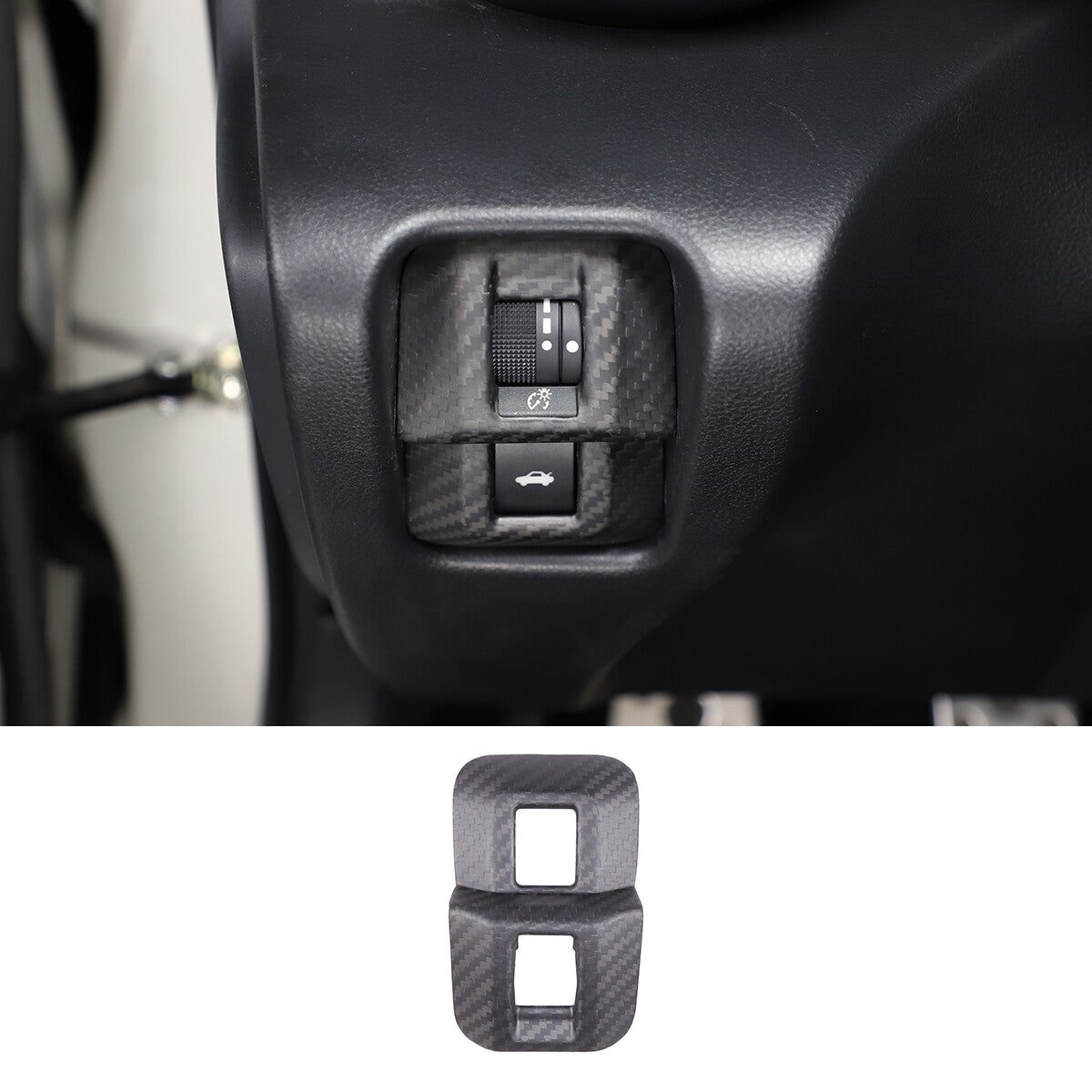 Matte Real Carbon Fiber Interior Center Trim Set For GR86/Subaru BRZ 2022+ 58