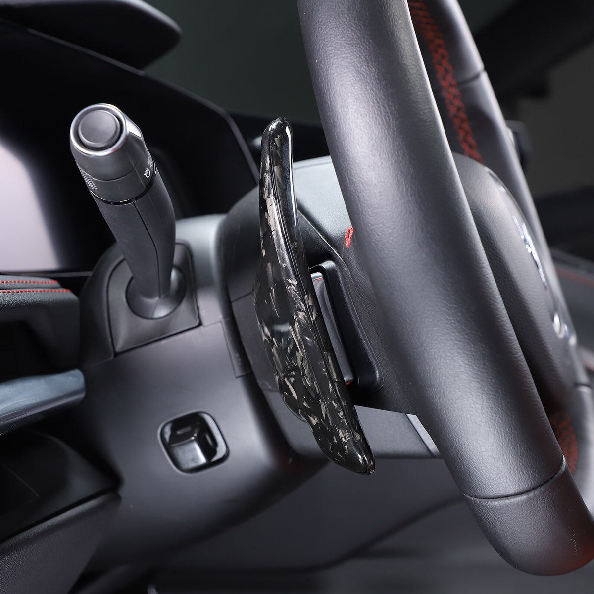 Forged Real Carbon Fiber Full Interior Set Cover Trim Kit For Corvette C8 20-25 - Variants 41-41 3