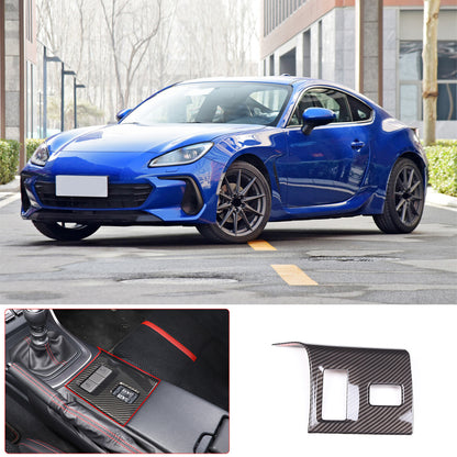 ABS Carbon Fiber Interior Center Console Trim Set Fits For GR86/BRZ 2022-2025 US - Variants 1-5 34