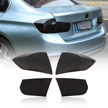 Smoked Black Rear Tail Light Cover Trim For BMW 3 Series F30 F35 /BMW M3 F80 1
