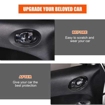 Soft Carbon Fiber Interior Center Console trim Sticker For Nissan Juke 2011-2019 20