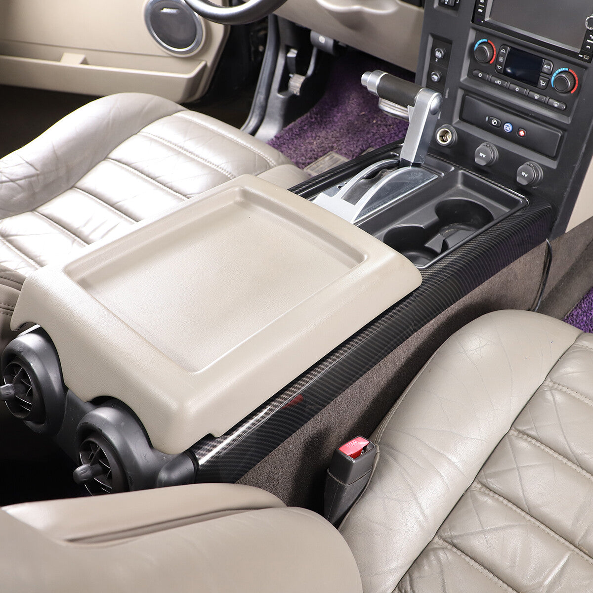 ABS Carbon Fiber Interior Full Set Panel Cover Trim for Hummer H2 2003-2007 - Styles 1-5 19