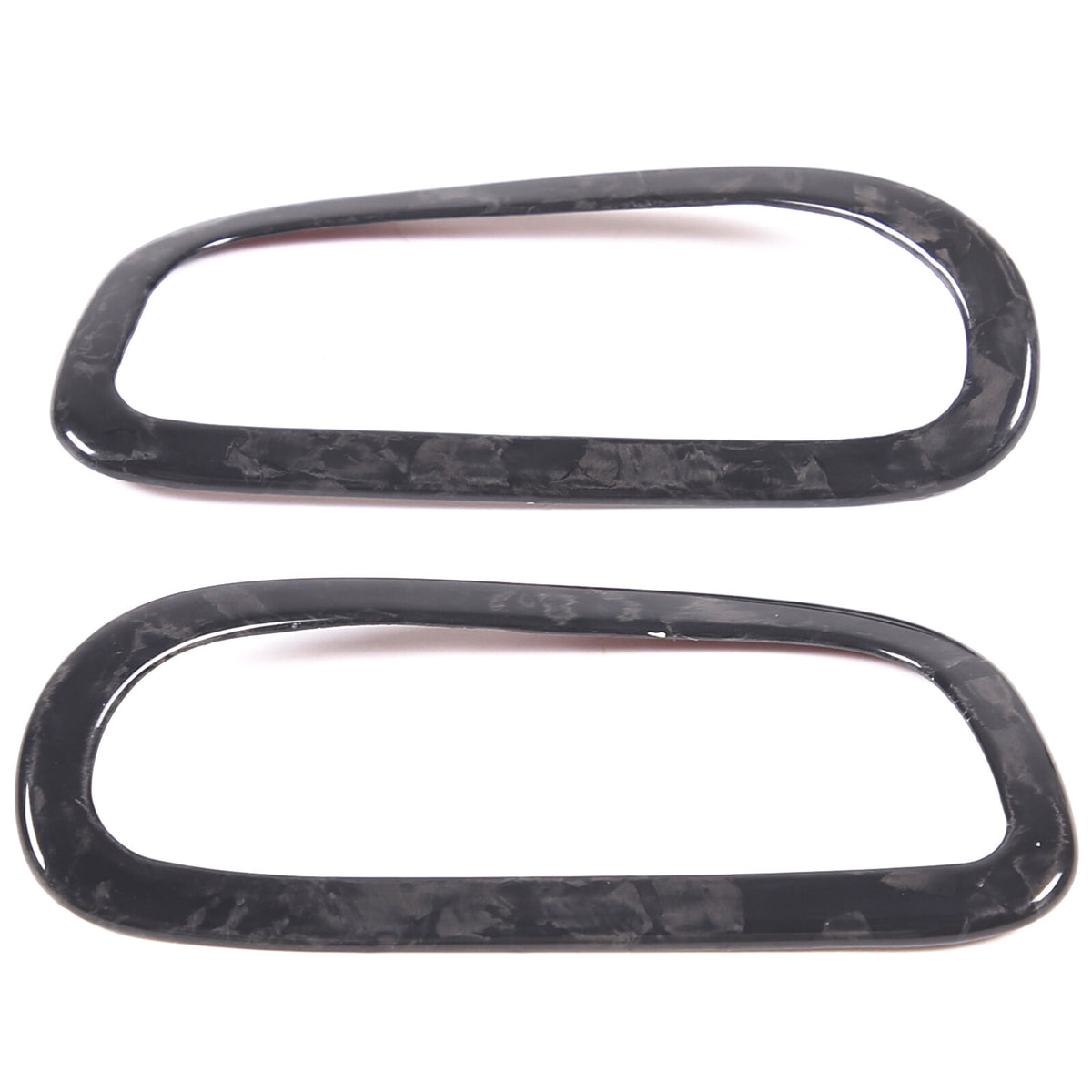 Forged Carbon Fiber Interior A-pillar Speaker Frame Trim For Corvette C6 2005-13 9